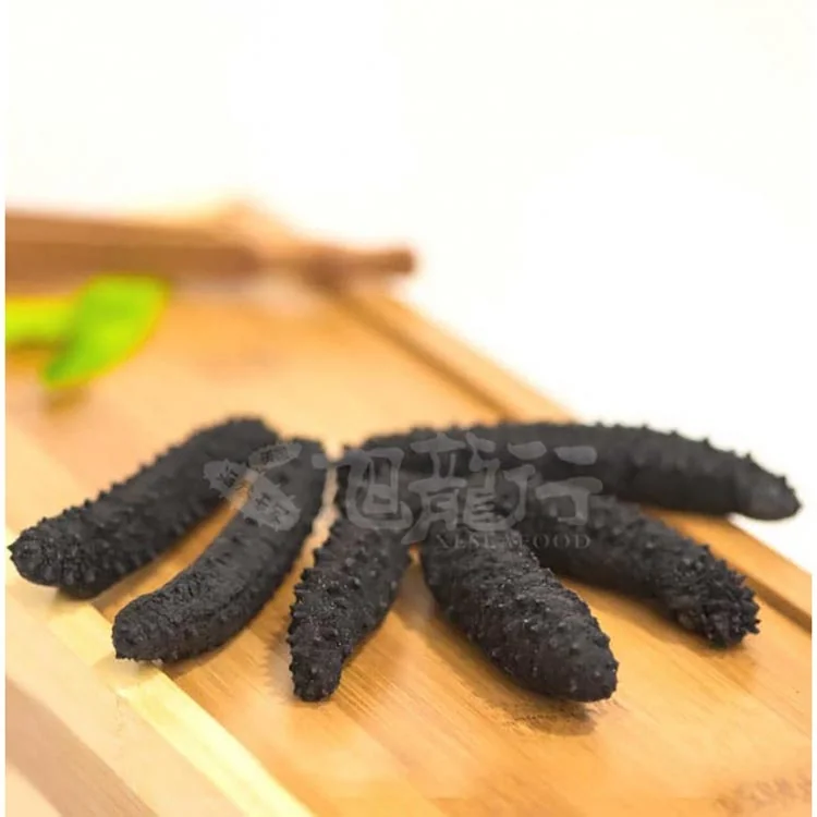 XLSEAFOOD Sun Dried Wild Caught Black pin Atlantic Sea Cucumber AAAA Grade detail image 1