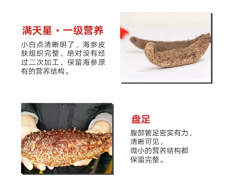 XLSeadfood AAA Grade Dried Alaska Sea Cucumber detail image 6