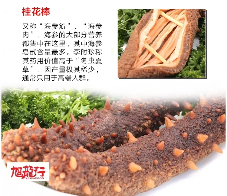 XLSeadfood AAA Grade Dried Alaska Sea Cucumber detail image 7