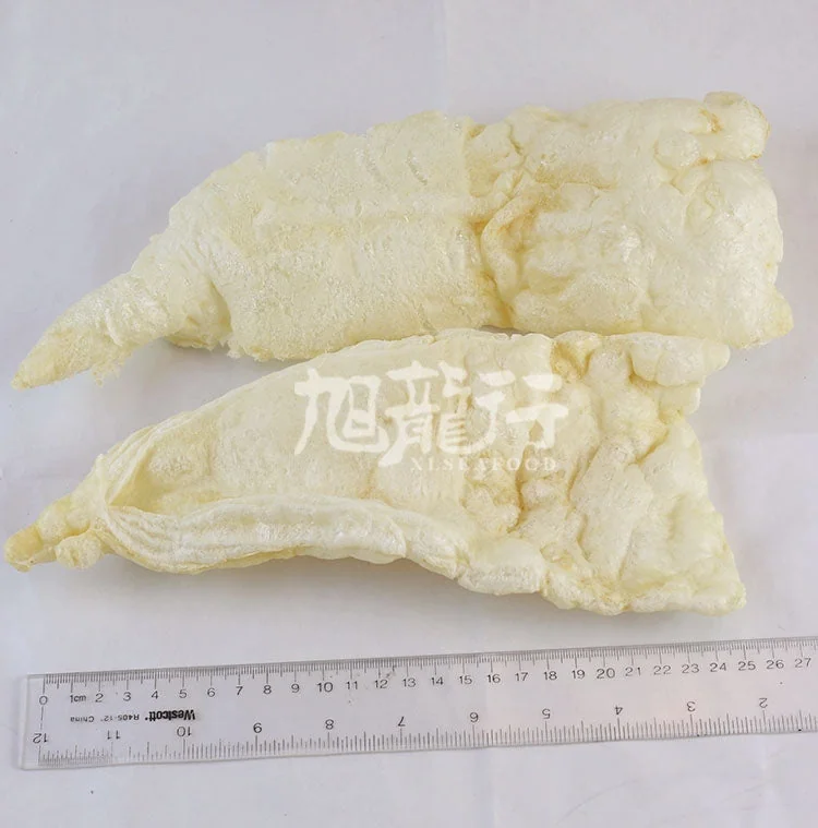 旭龙行 野生淡干鱼肚花胶 特级原只砂爆特大鱼肚 4盎司  113克 detail image 4