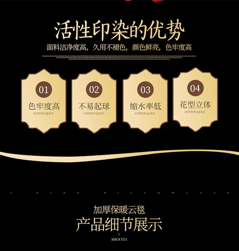 [China Direct Mail, Delivery Time 8-20 Days] Zhen'ai Blanket Modern Era Luxurious Faux Mink Fleece Blanket High Gram Weight Faux Mink Fabric Warm at First Touch 200*230cm detail image 4