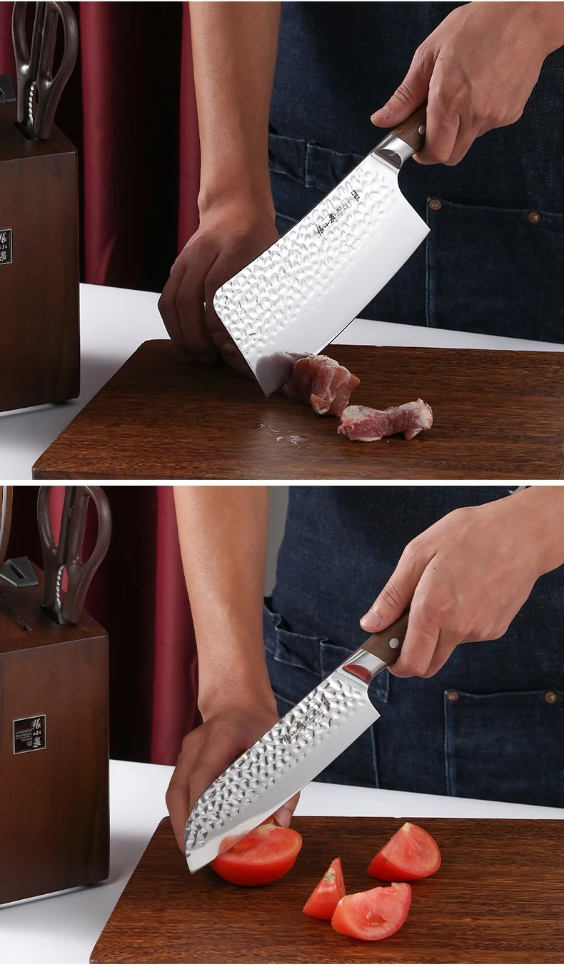 Zhang Xiaoquan knife, Sharp and wear-resistant, Not easy to rust, Six-piece set detail image 8