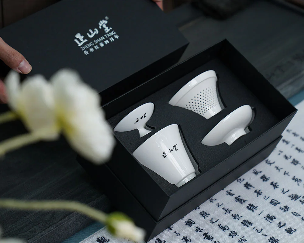 【 China Direct Mail, Time 10-15 Days 】 Zhengshantang One Cup One Leakage Tea Set Office Tea Cup detail image 8