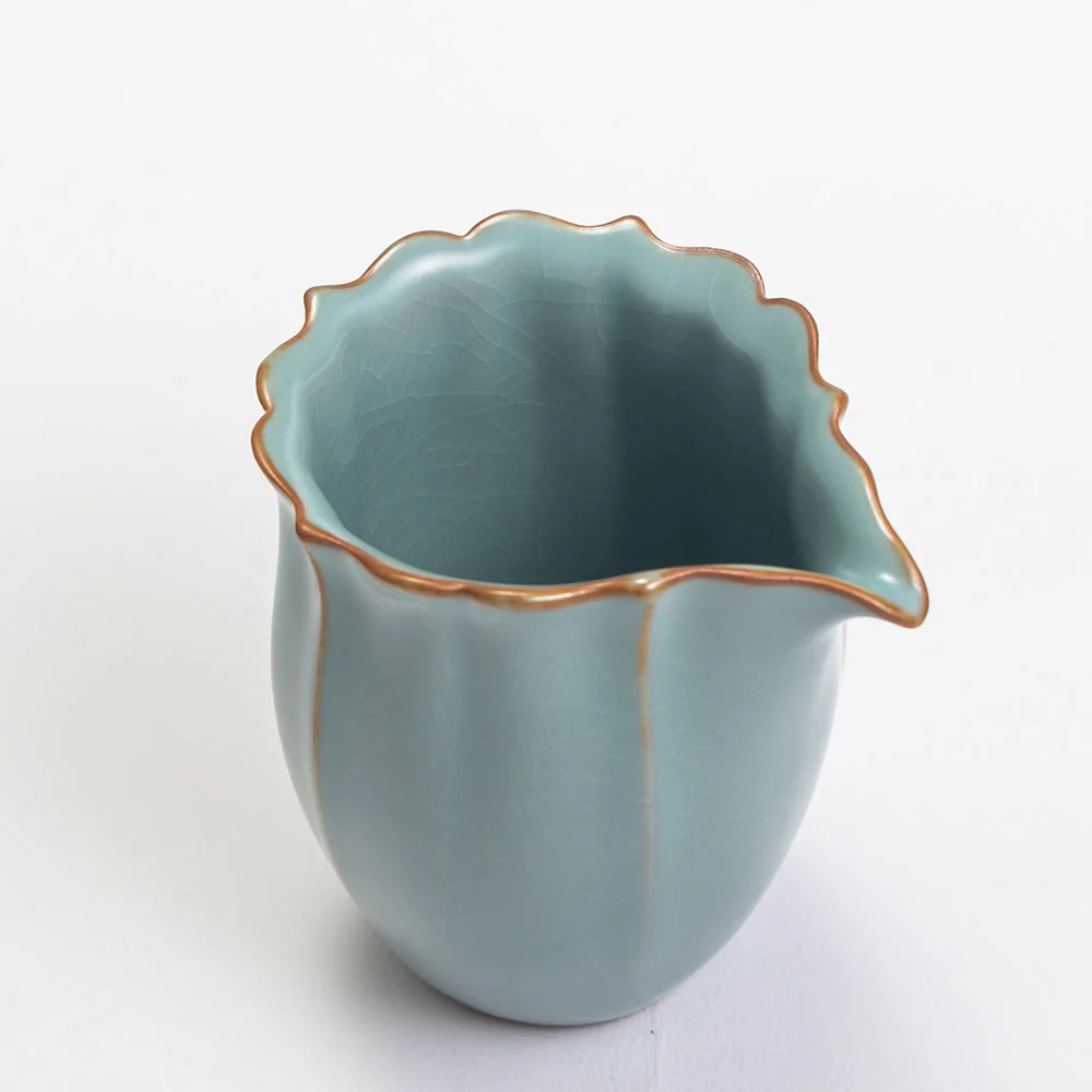 【 China Direct Mail, Time 10-15 Days 】 Zhengshantang Ru Kiln Fair Cup Tea Cup Bean Green detail image 4