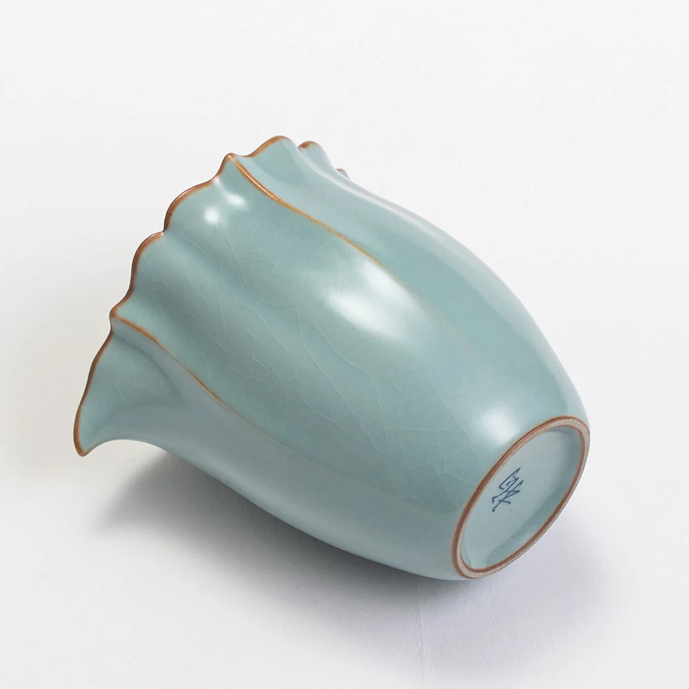 【 China Direct Mail, Time 10-15 Days 】 Zhengshantang Ru Kiln Fair Cup Tea Cup Bean Green detail image 5