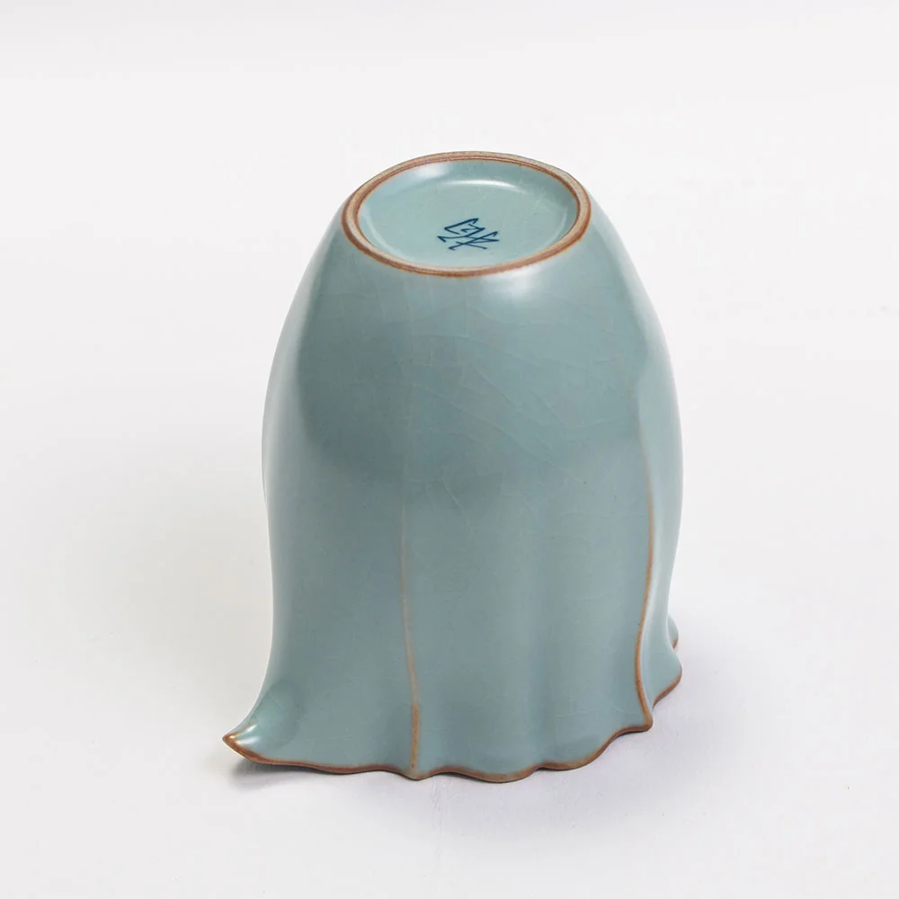 【 China Direct Mail, Time 10-15 Days 】 Zhengshantang Ru Kiln Fair Cup Tea Cup Bean Green detail image 8