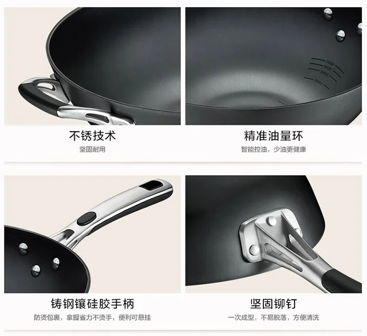 Concord Love Ceramic Fry Pan CL-CN-01 Fast Heat Transfer Easy to Clean Not Sticky detail image 10