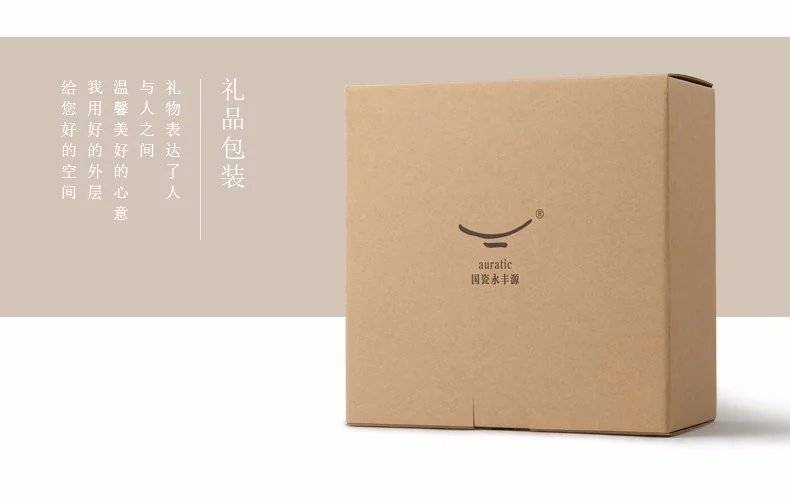 【中国直邮，时效10-15天】Auratic 国瓷永丰源夫人瓷石榴家园6头餐具（1人位） detail image 10