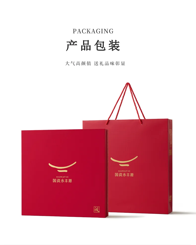 【中国直邮，时效10-15天】Auratic 国瓷永丰源 大运龙回 龙年生肖贺岁盘 330MM detail image 14