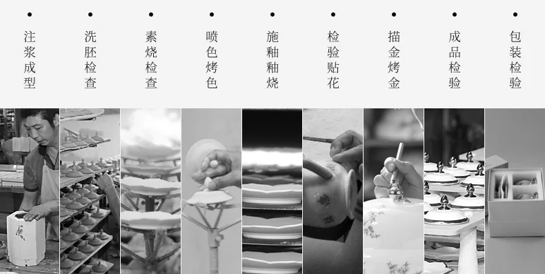 【中国直邮，时效10-15天】Auratic 国瓷永丰源月亮时光9头西式下午茶套具（2人位） detail image 13