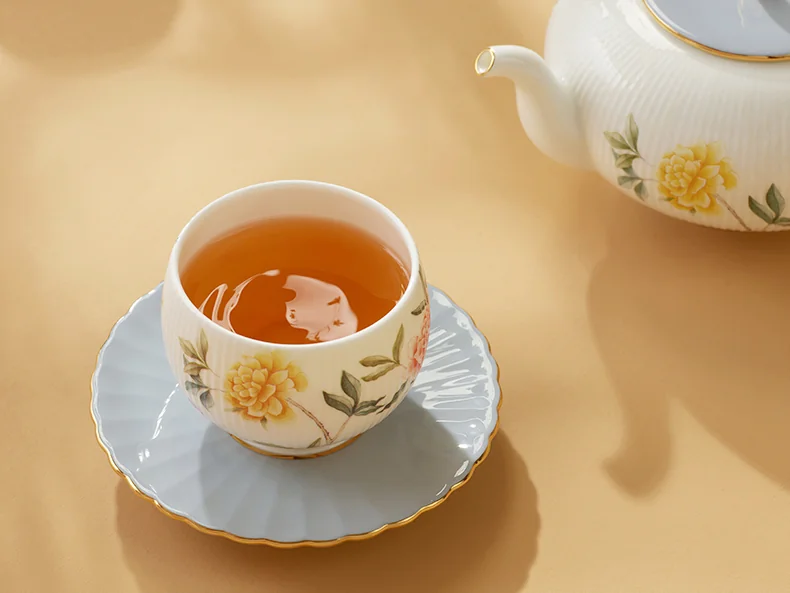 【中国直邮，时效10-15天】Auratic 国瓷永丰源月亮时光10头茶具 detail image 15