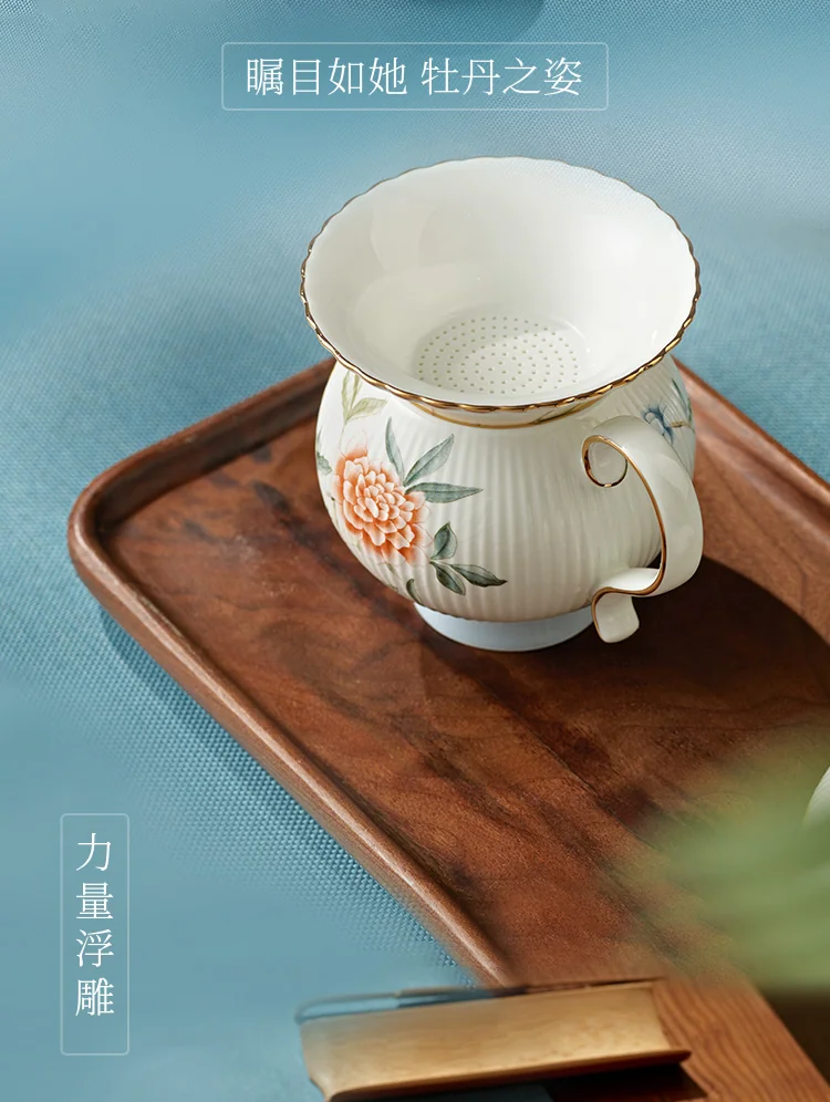 【中国直邮，时效10-15天】Auratic 国瓷永丰源月亮时光12头茶具（4人位） detail image 4