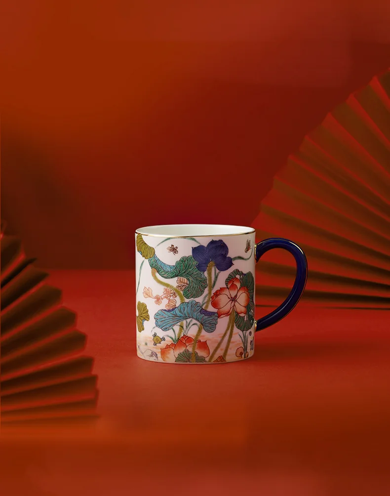 [China Direct Shipping, 10-15 days] Auratic China Porcelain Yongfengyuan Happiness Tea Cup (350ml) detail image 18