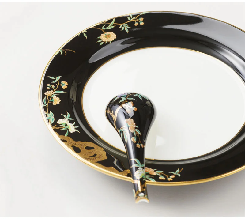 Auratic, Porcelain. Pomegranate Home. 6-pcs Tableware, One-person Tableware Set detail image 12