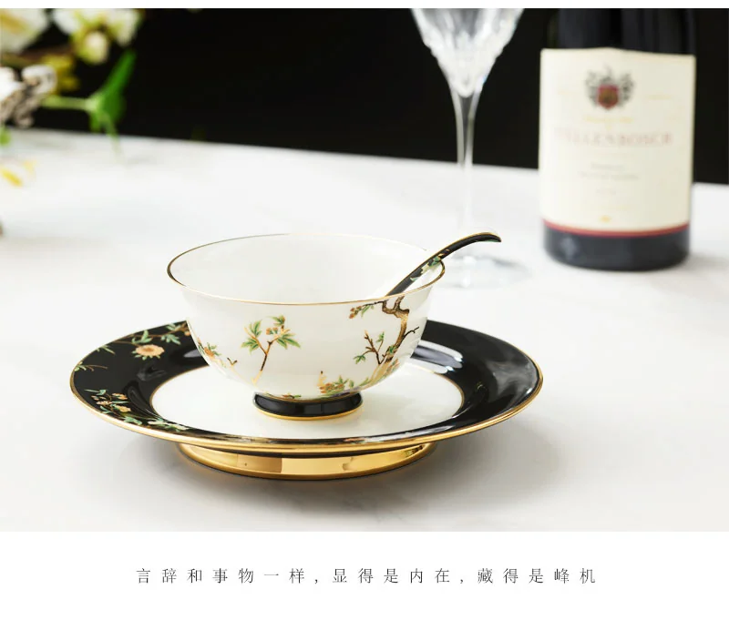 Auratic, Porcelain. Pomegranate Home. 6-pcs Tableware, One-person Tableware Set detail image 9