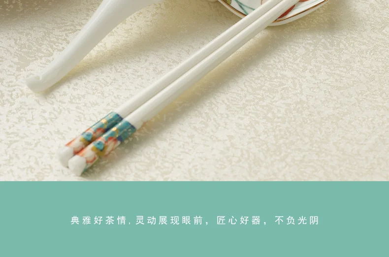 [China Direct Shipping, 10-15days] Happiness and Harmony 6Heads Cutlery (for 1 person) detail image 17