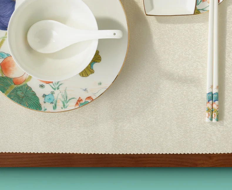 [China Direct Shipping, 10-15days] Happiness and Harmony 6Heads Cutlery (for 1 person) detail image 2