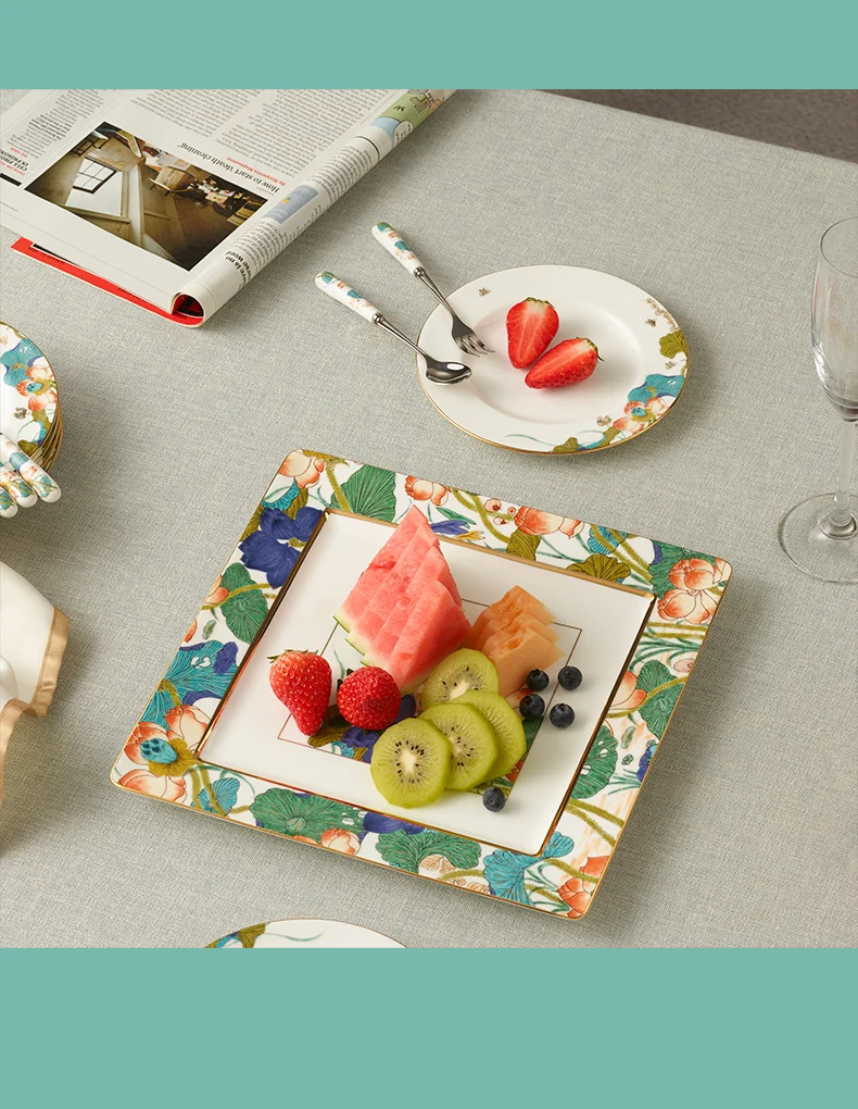 [China Direct Shipping, 5-7days] Happiness and Harmony 13 Heads Fruit Dessert Set detail image 17