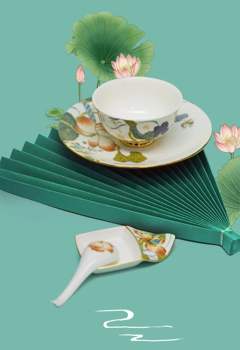[China Direct Shipping, 5-7days] Happy Harmony 30 Heads Medium Cutlery detail image 13