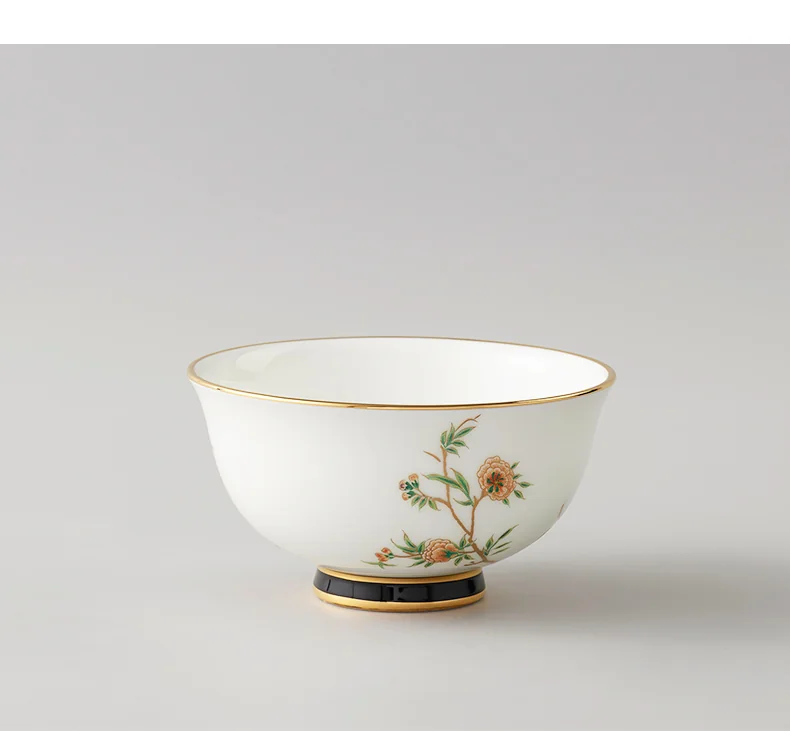 [China delivered directly, Arriving in 5-7 days]   Auratic BRICS Summit, Madam Porcelain, Pomegranate Homestead, 31 Chinese Tableware, Dishes and Spoons Home Chinese Gift Set detail image 6