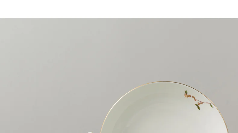 【Direct shipping from China, 5-7 days】Auratic China Porcelain Yongfengyuan Lady Porcelain West Lake Blue 44 Heads Tableware (6 persons) detail image 11