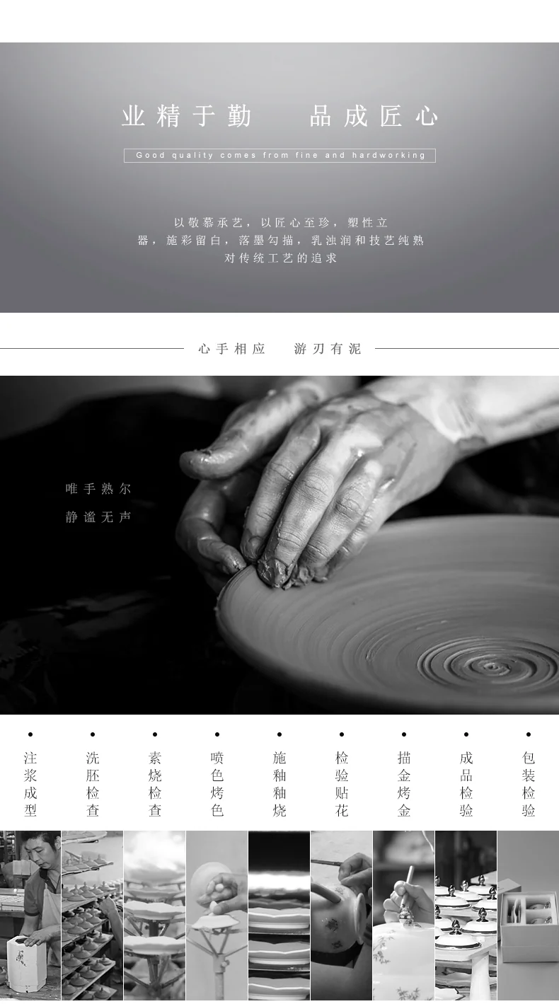 [China Direct Shipping, 10-15 days] Auratic Guochen Yongfengyuan Happiness and Harmony 4 Heads Travelling Tea Set (100ml) detail image 15