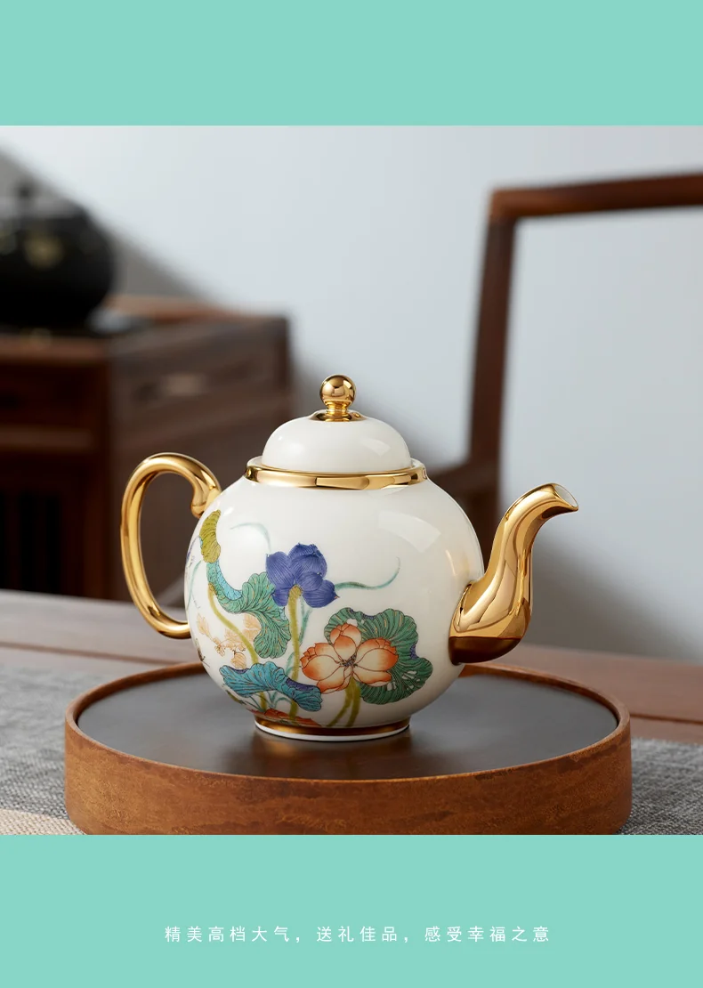 [China Direct Shipping, 5-7days] Auratic Guochen Yongfengyuan Happiness and Harmony 8 Heads Tea Set (4pcs) detail image 10