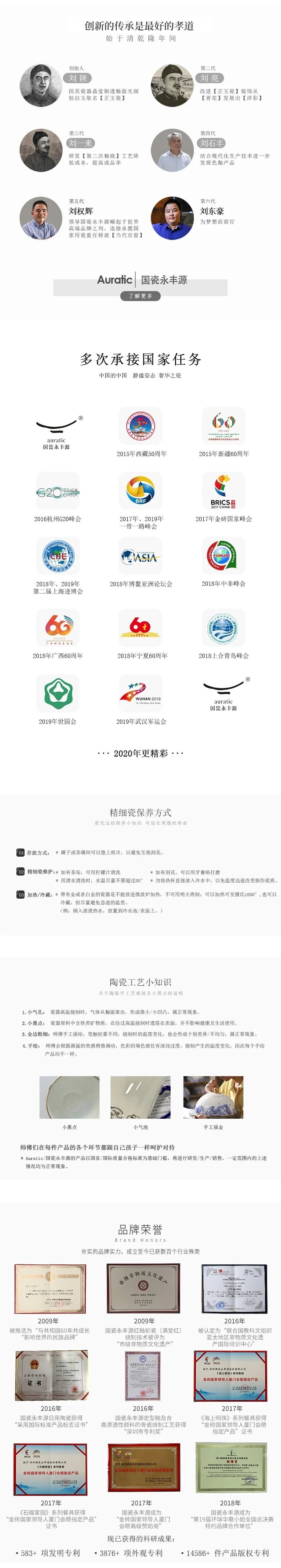 [China direct mail, time limit 5-7 days]AURATIC Ink Peony 26 Chinese Tea Set detail image 20