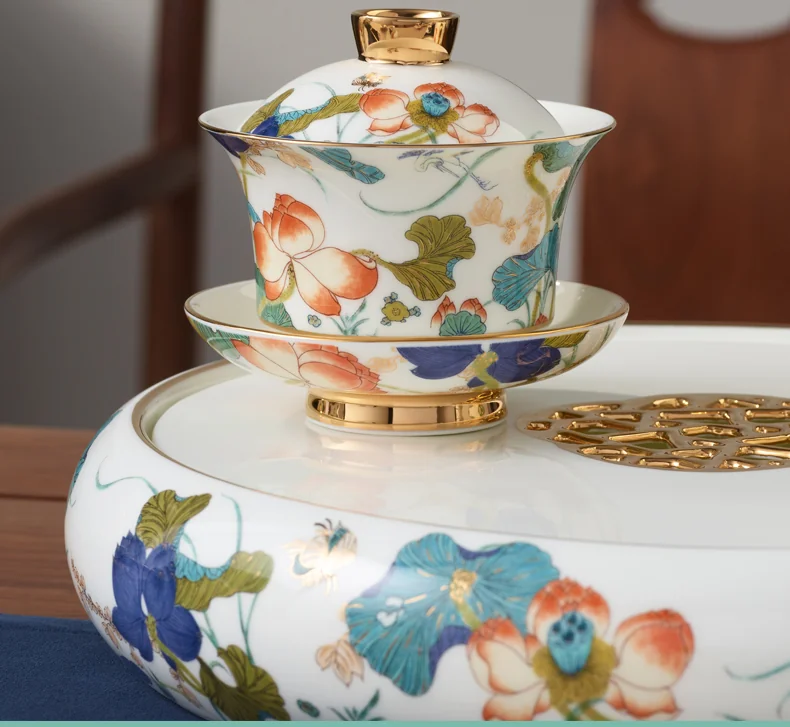 [China Direct Shipping, 5-7days] Happiness and Harmony 36 Heads Tea Set (10 Seats) detail image 19