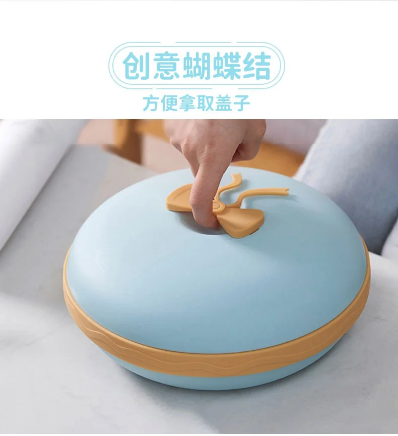 Ayi Mama, Macaron Dried Fruit Box, Candy Plate, Separated without odor, Moisture-proof and dust-proof, Blue detail image 10