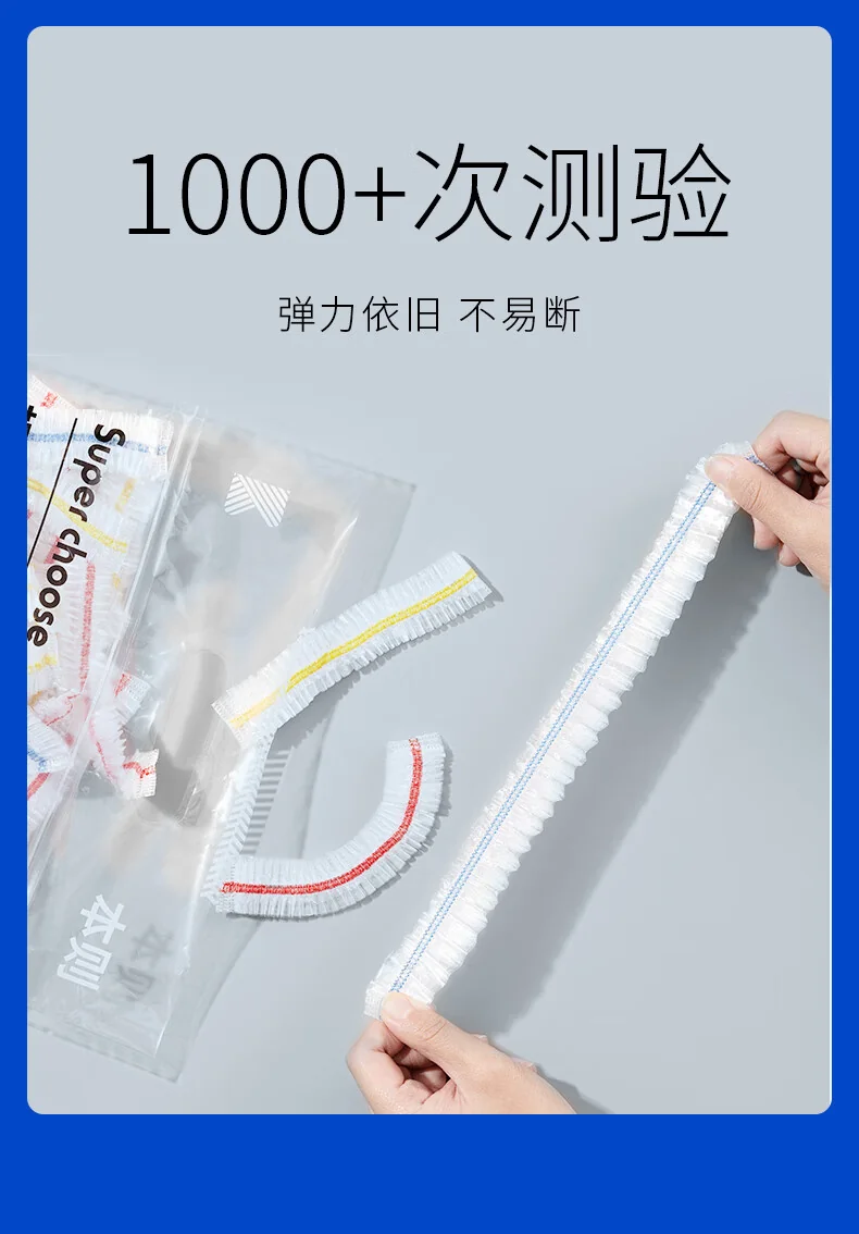 This rule disposable plastic wrap cover bag tear-free plastic wrap BZBXM001 does not pick tableware bowls and plates universal detail image 18