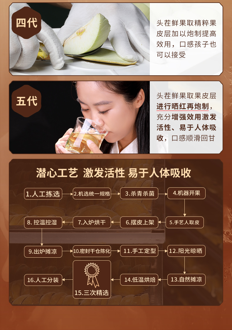 百橘源橘红皮果皮金胎6号1mm产品图