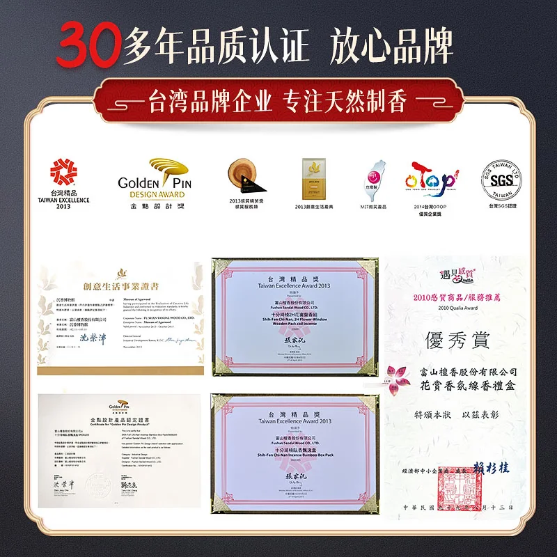 【中国直邮，时效10-15天】富山香堂（FushanKodo）香倒流香塔香 家用熏香 3星【倒流香】泰国185沉香120粒 detail image 11
