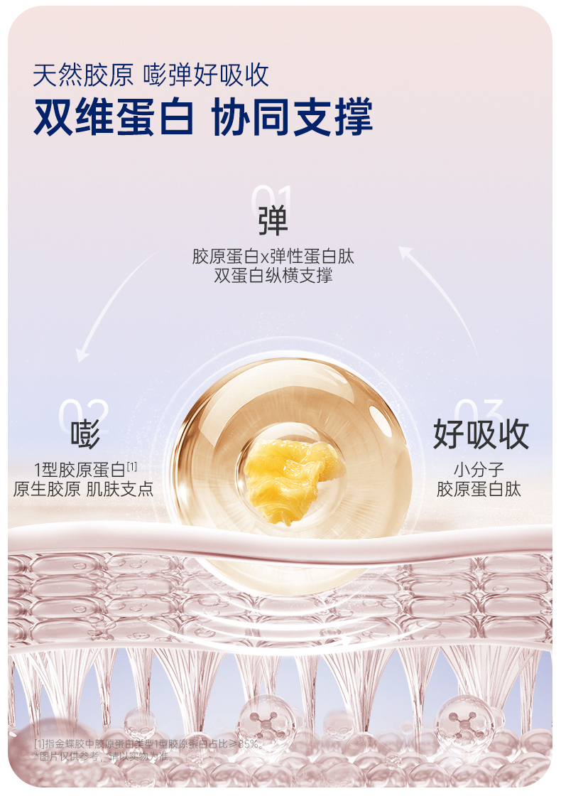 官栈 养肤金蝶胶原花胶 即食花胶鱼胶 孕产妇营养滋补品 送长辈礼品