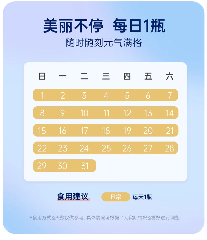 官栈 每日胶原花胶滋补 即食鱼胶 天然胶原蛋白肽VC 40g*7瓶 detail image 12