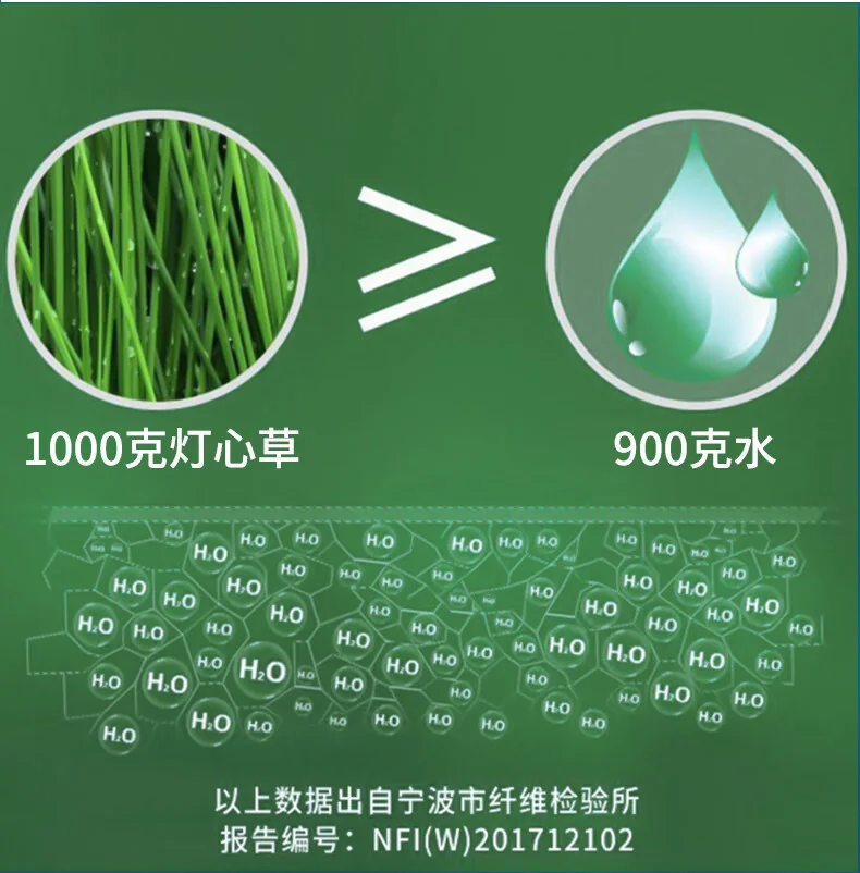 黄古林 凉席天然海绵草席三件套 床席款 天然青草香 1.8米床 200cm*180cm 详情图 13
