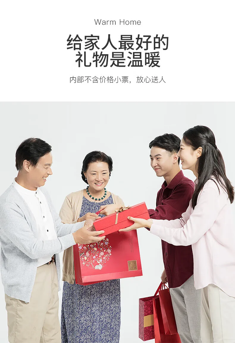 【中国直邮，时效10-15天】恒源祥羊绒护膝保暖发热老寒腿中老年人关节炎秋冬羊毛膝盖小腿防风寒 L码 （适合体重111-140斤） detail image 7