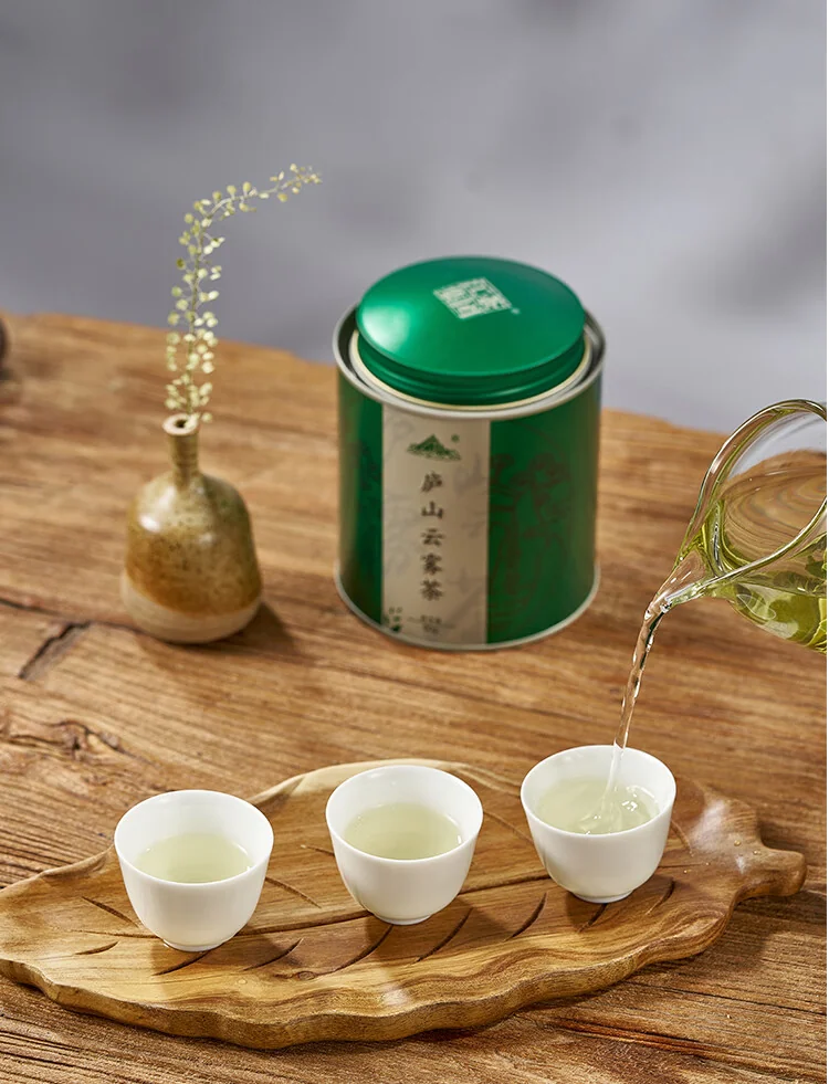 【中国直邮，时效7-15天】庐山 明前特级2026年新茶 绿茶 庐山云雾茶 九江高山绿茶茶叶铁罐装60g 详情图 10