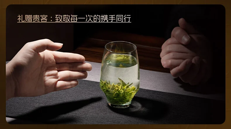 【下架】卢正浩绿茶狮字西湖龙井茶特级50g 2024新茶上市明前茶叶狮峰山罐装春茶 detail image 14