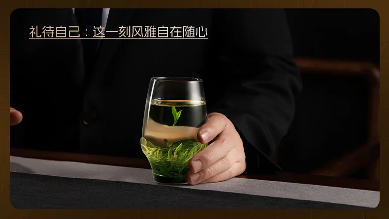 【下架】卢正浩绿茶狮字西湖龙井茶特级50g 2024新茶上市明前茶叶狮峰山罐装春茶 detail image 15