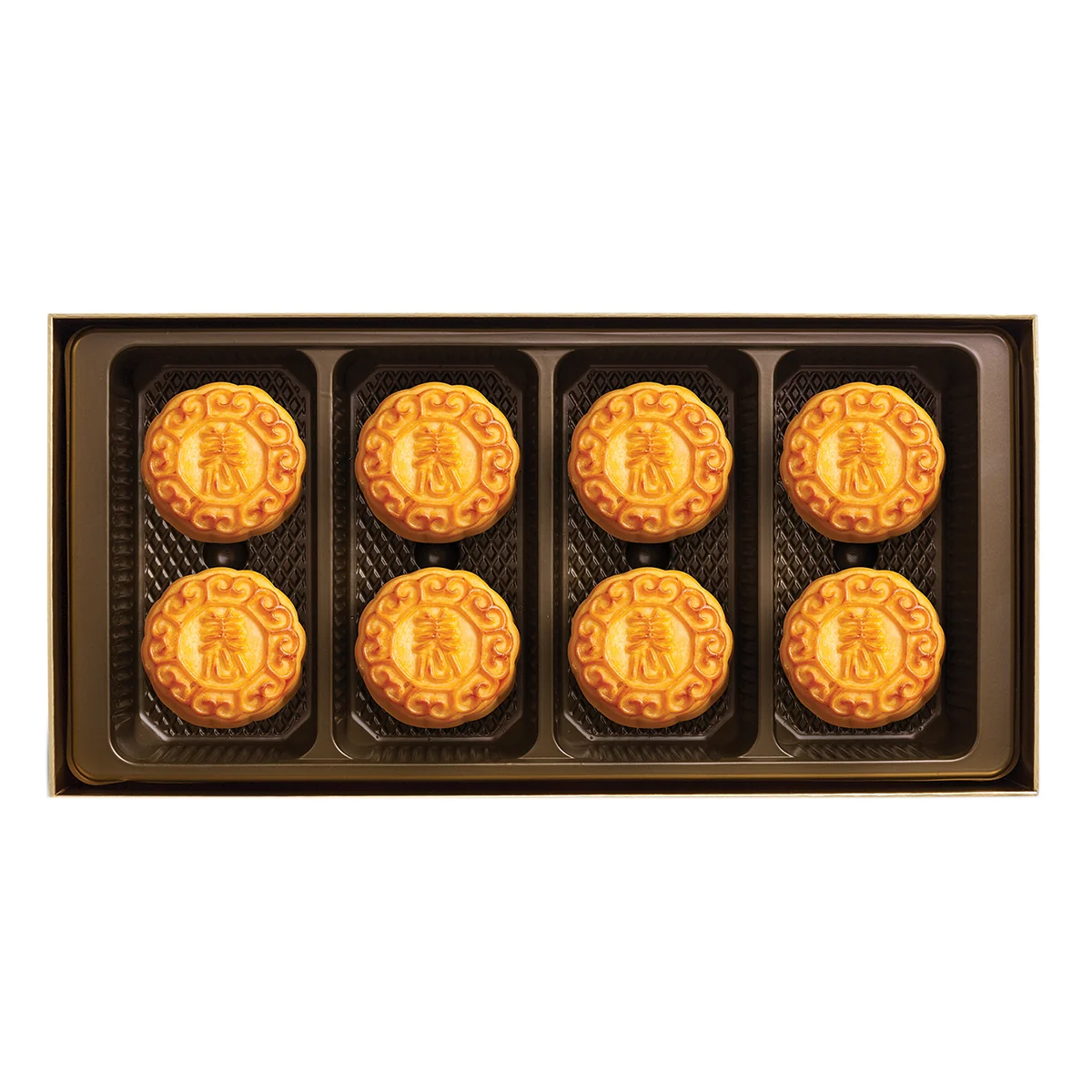 Pre-sale Hong Kong Maxim's Mooncake Creamy Coconut Mooncake 8pcs Cantonese Mooncake Pastries Mid-Autumn Festival Gifts detail image 3