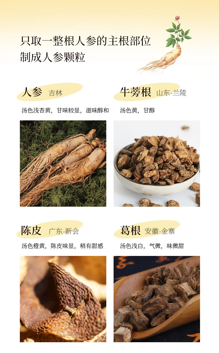 清茶湾人参牛蒡茶