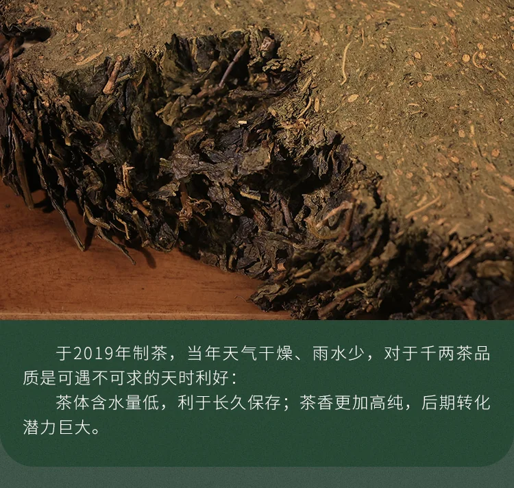 Dragonfly Tea Fields,Gaoma Cangjuan,Imperial Tribute Tea,Thousand-Tael Tea Cake, 680g detail image 12