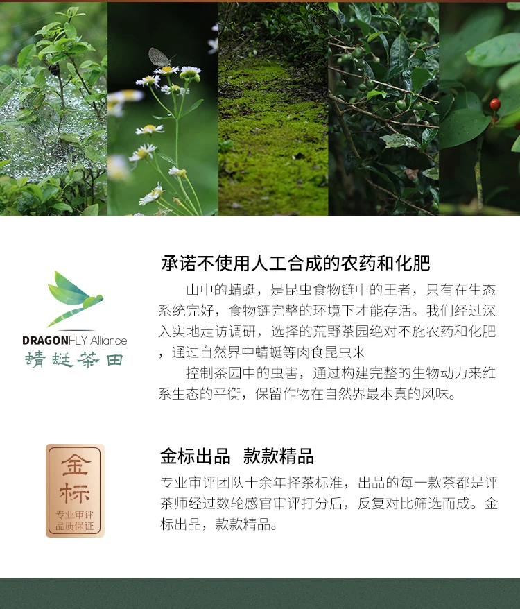 Dragonfly Tea Fields,Gaoma Cangjuan,Imperial Tribute Tea,Thousand-Tael Tea Cake, 680g detail image 21