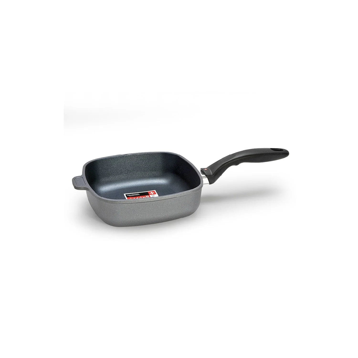 Swiss Diamond Nonstick Square Saute Pan with Lid 6620c 2L  8" x 8" detail image 3
