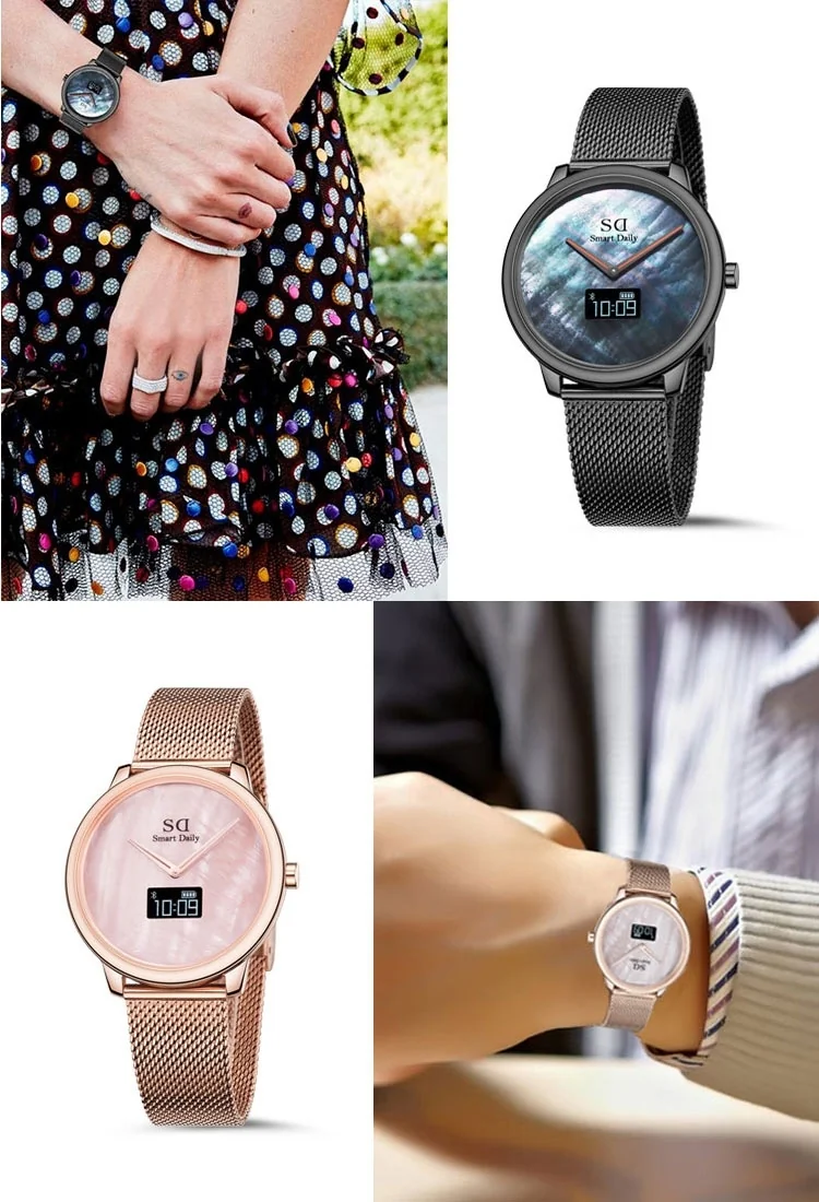 SD Touchscreen Smartwatch Waterproof Stainless Steel Wrist Watch 124L detail image 9