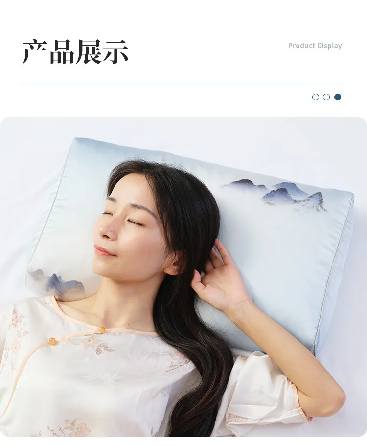 蜀国御 5斤装全荞麦壳枕头颈椎枕头 夏季透气 舒适睡眠 单人配枕套 2.5kg 详情图 12