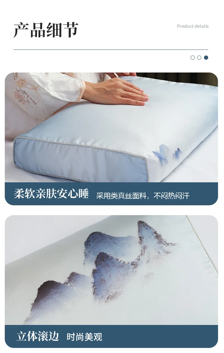 蜀国御 5斤装全荞麦壳枕头颈椎枕头 夏季透气 舒适睡眠 单人配枕套 2.5kg 详情图 14