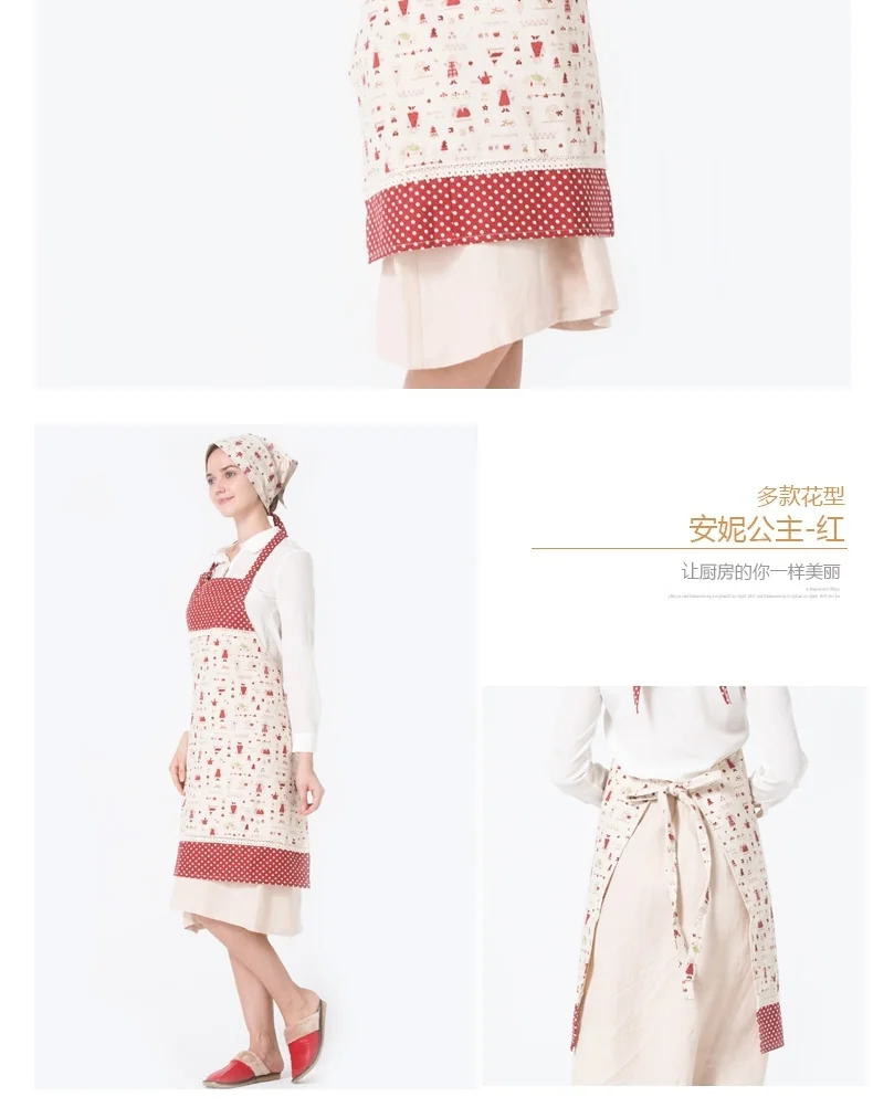 Su Yu home linen fabric apron SJ-WQ01 skin-friendly and non-toxic health and comfort moisture absorption and ventilation detail image 19