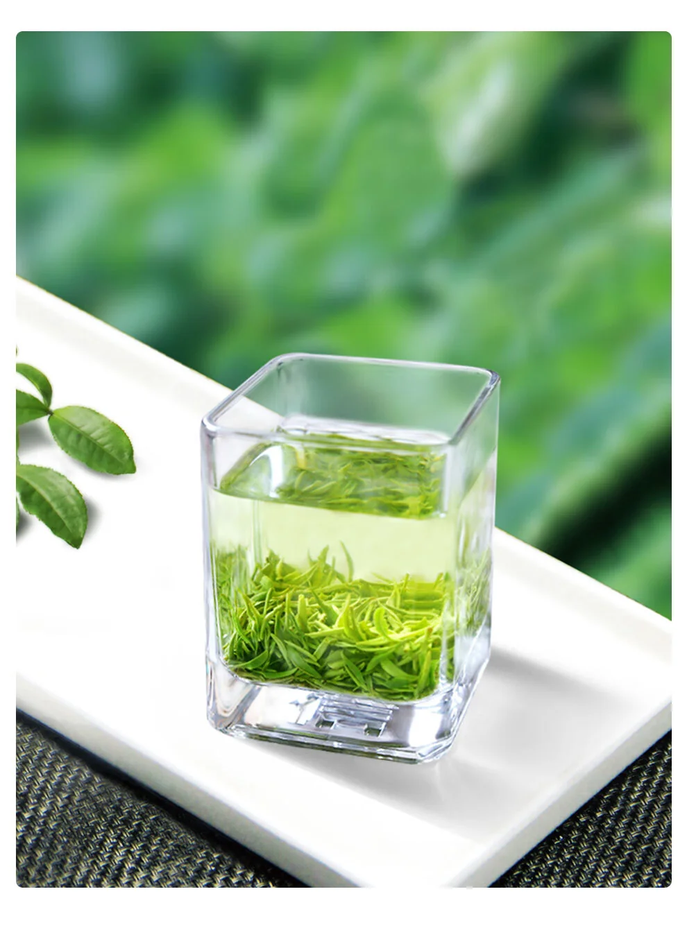 China Direct Shipping, Time Limit 10-15 days Wenxin Green Tea 1915 Xinyang Mao Jian Premium 160g 2024 Mingqian Gift Set New Tea Listing detail image 10